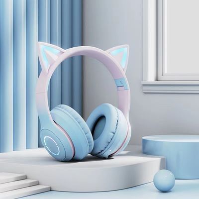 品質  ABS Wireless Kids Earphones Luminous Bluetooth Earphones With Microphone 工場