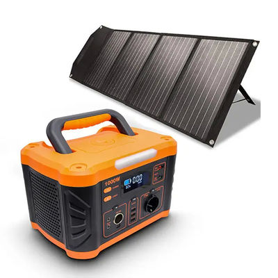 品質  1000w Portable Generator Power Station 12KG With Solar Panel 工場