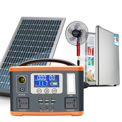 220V 500Wのポータブルの太陽動力火車の高容量の家の発電機