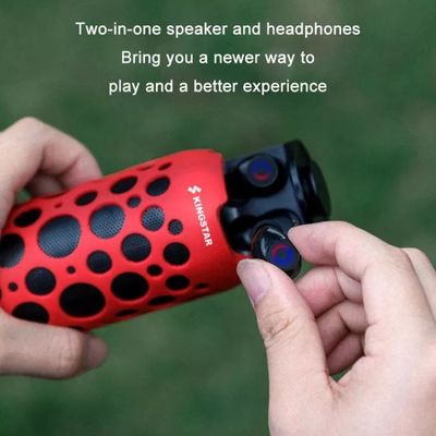 2つハンズフリー屋外の携帯用スピーカーMicが付いている1つのTWS ブルートゥースのイヤホーンの無線電信に付き