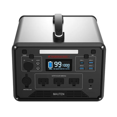 用具のための1000W 400000mah緊急の携帯用動力火車12kg