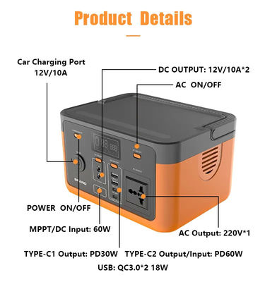 110V 220V AC携帯用発電機の動力火車のエネルギー・システム100000mAh移動式力銀行