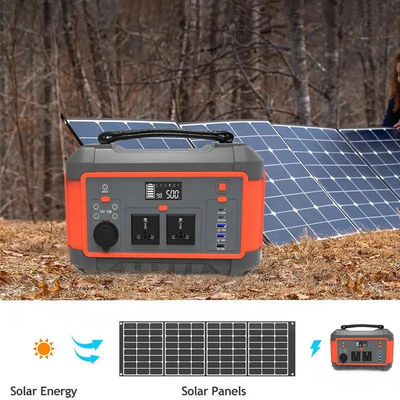 OEM ライフポ4停電緊急のRescumeのための携帯用太陽動力火車600W AC出力