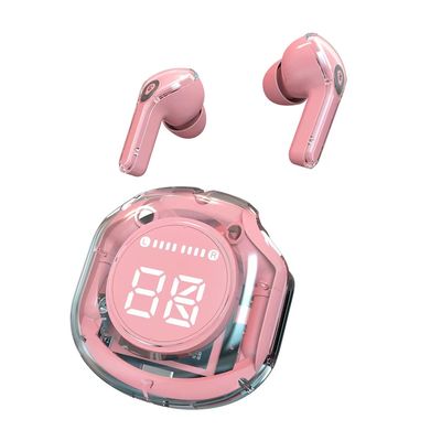 ワイヤレス イヤホン ブルートゥース ヘッドフォン LEDデジタルディスプレイ付き 48.5 時間プレイ時間